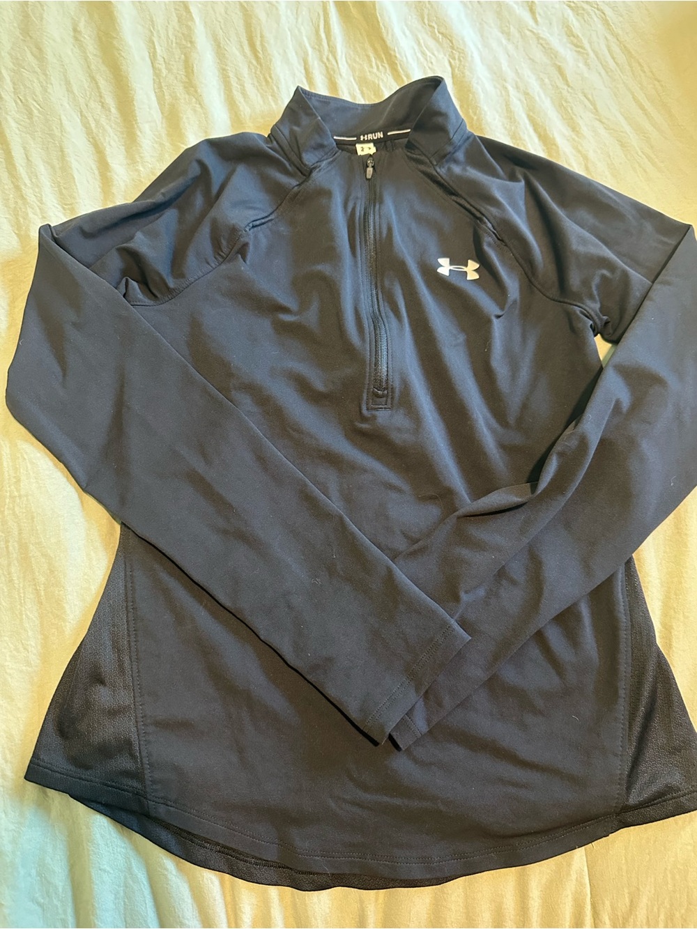 Under Armour Black Quarter-Zip Athletic Pullover
